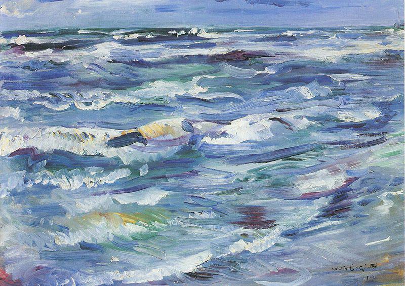 Lovis Corinth Meer bei La Spezia France oil painting art
